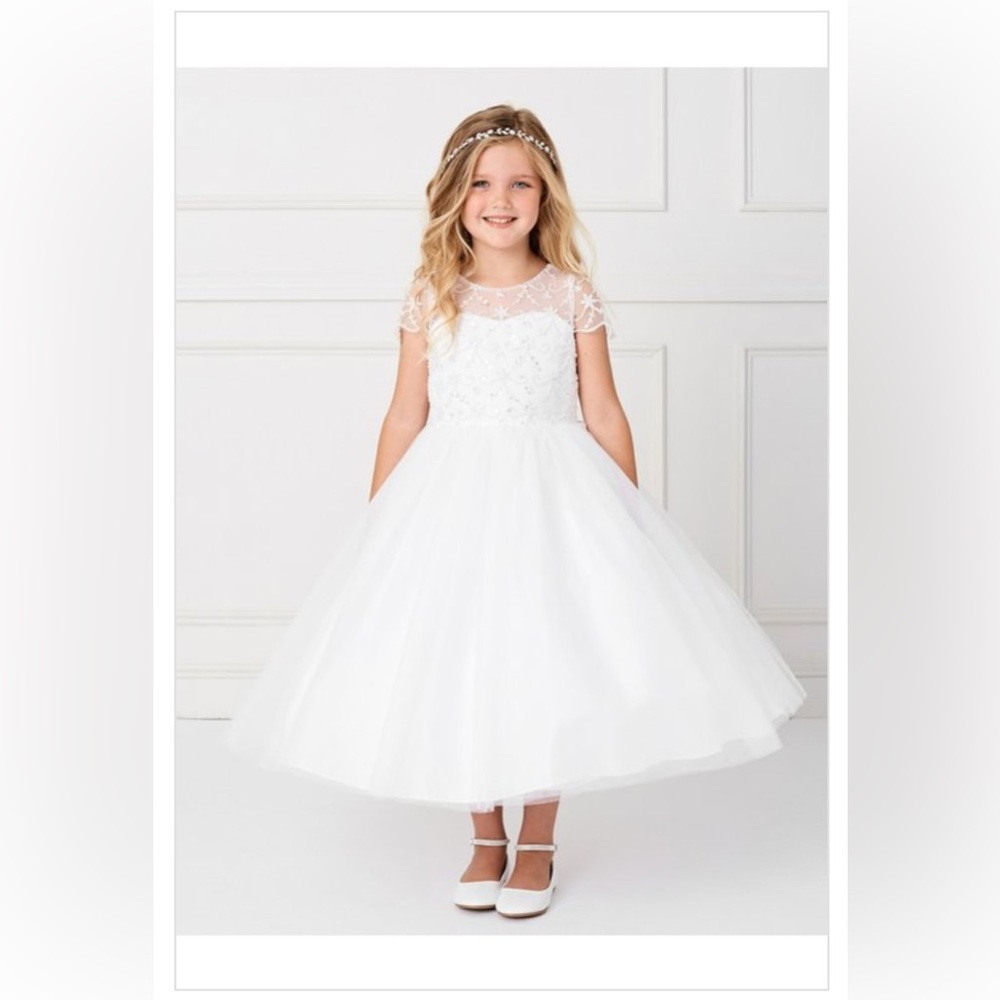 Girls First Communion Dress Size 6